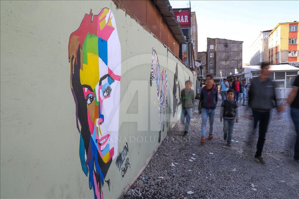 Tarihi ve doğal güzellikler trafo duvarlarına yansıtılıyor