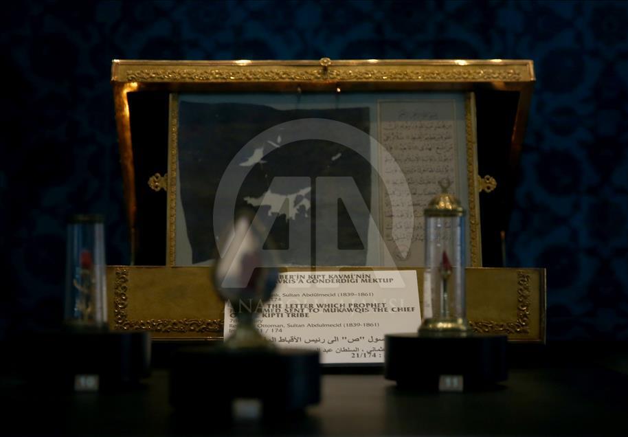 "Kutsal Emanetler"in 500 yıllık sergisi