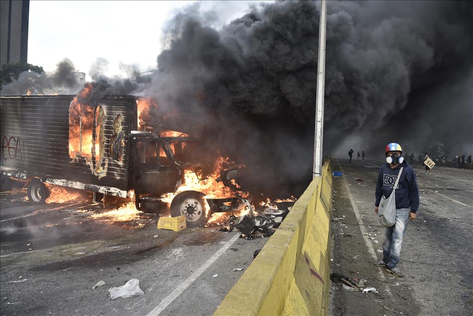 Venezuela'daki hükümet karşıtı gösteriler