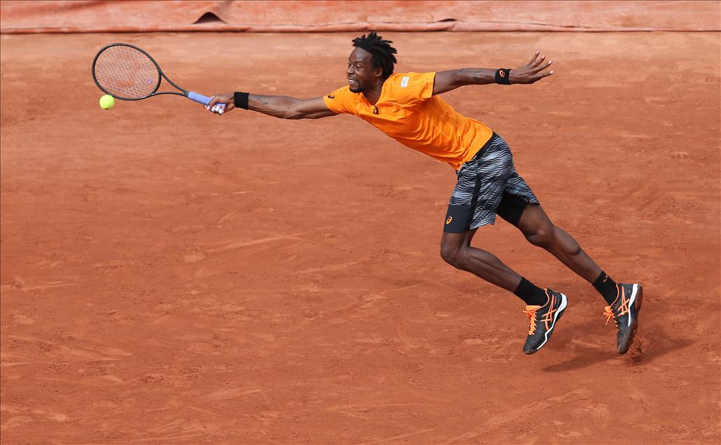 Dustin Brown - Gael Monfils mücadelesi