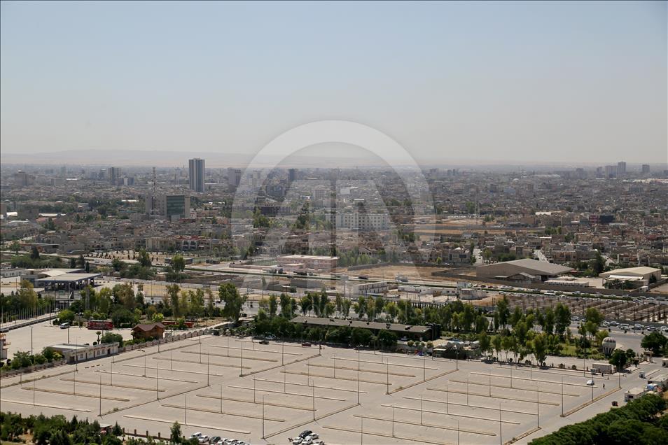 Irak'ın Erbil kenti havadan fotoğraflandı