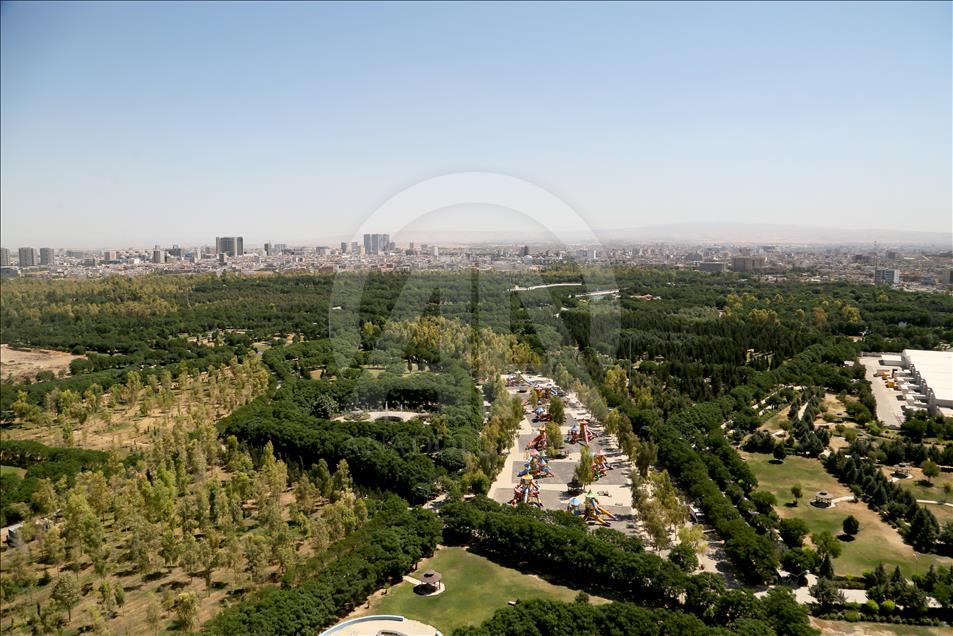Irak'ın Erbil kenti havadan fotoğraflandı