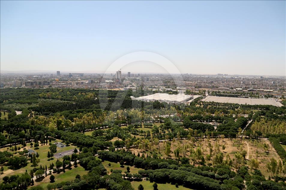 Irak'ın Erbil kenti havadan fotoğraflandı