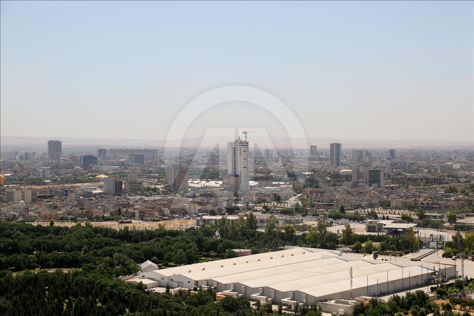 Irak'ın Erbil kenti havadan fotoğraflandı