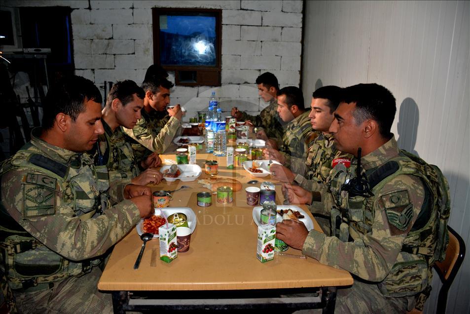 Mevzide iftar ve sahur
