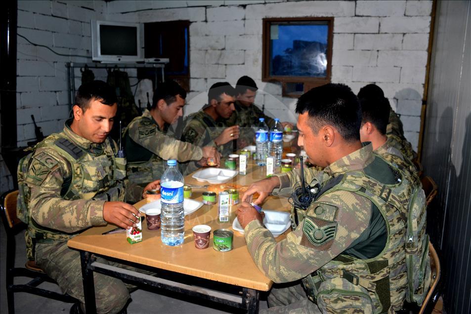 Mevzide iftar ve sahur