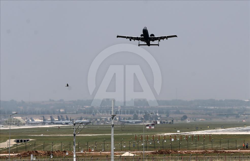 İncirlik'te hava hareketliliği