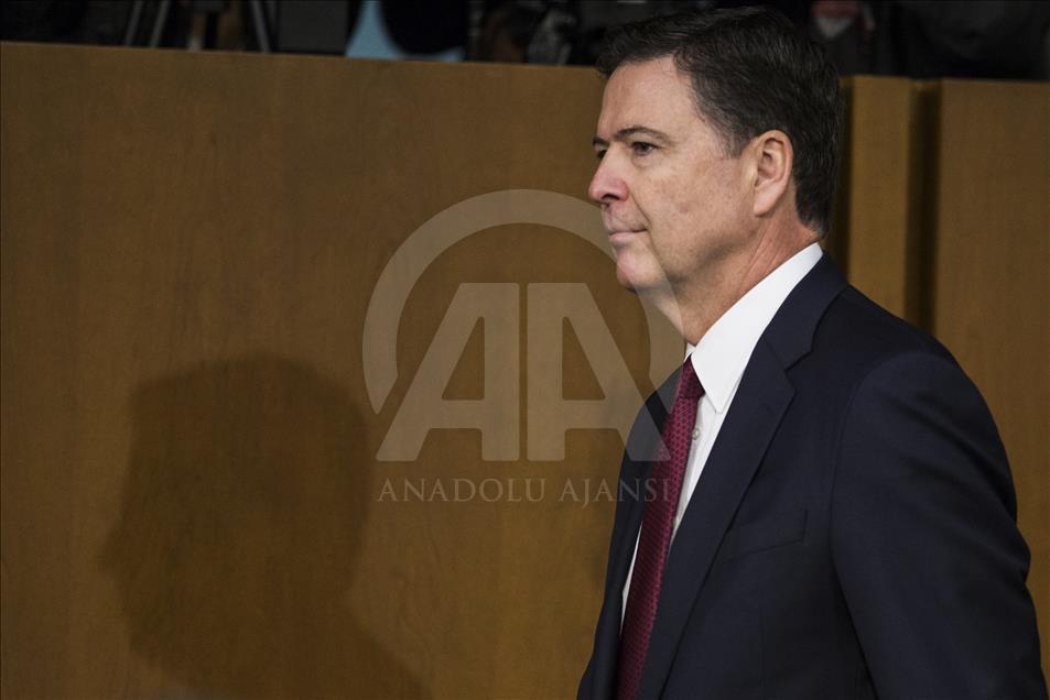Former FBI Director James Comey testifies before Congress