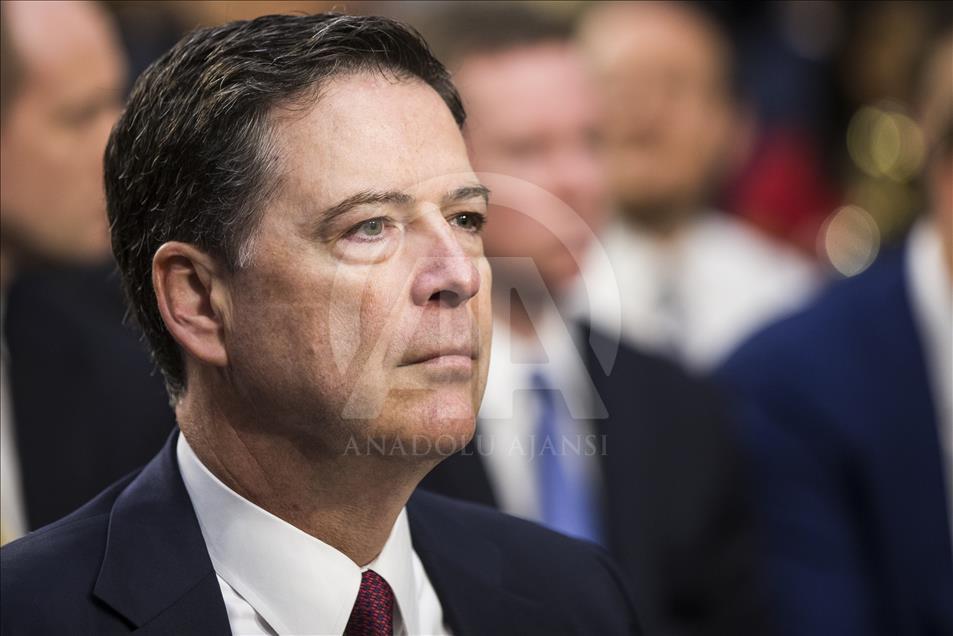 Former FBI Director James Comey testifies before Congress