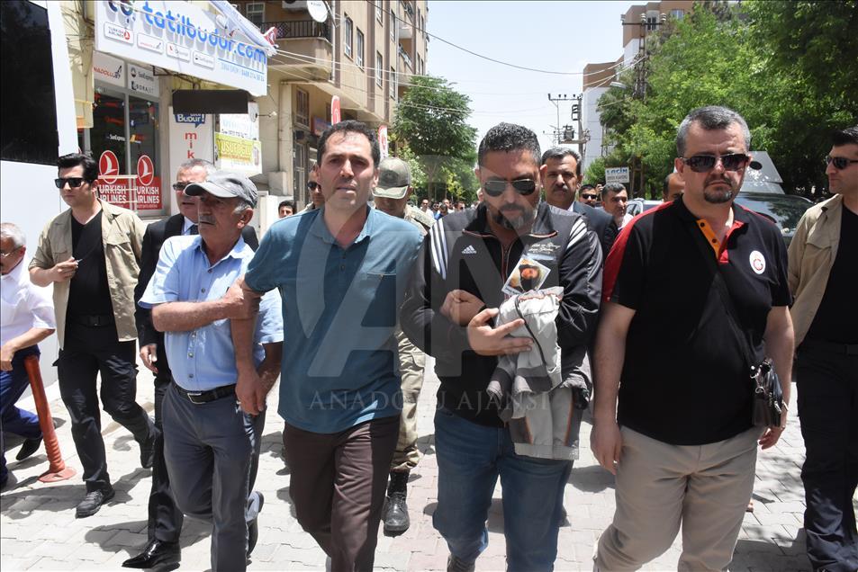 PKK'lı teröristlerce katledilen Şenay öğretmen için tören