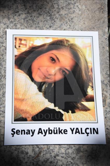 PKK'lı teröristlerce katledilen Şenay öğretmen için tören