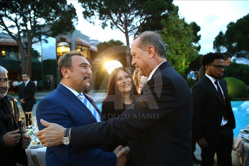 Cumhurbaşkanı Erdoğan İstanbul'da