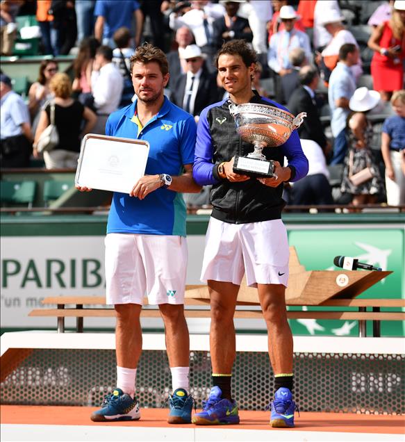 French Open 2017 Men's final - Stan Wawrinka vs Rafael Nadal