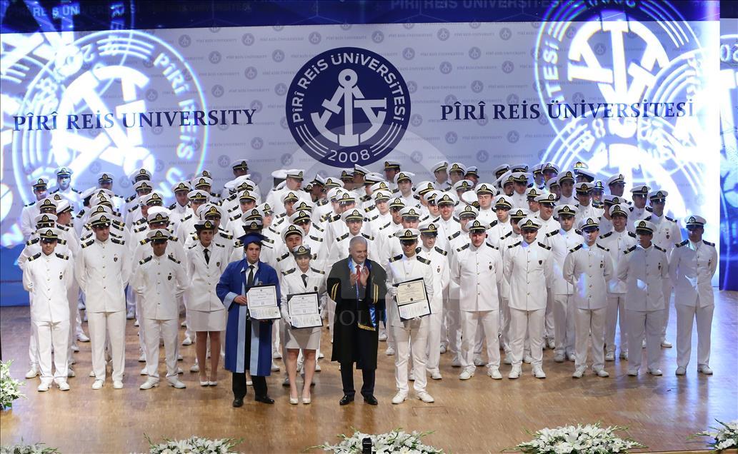 Piri Reis Üniversitesi fahri doktora tevdi ve mezuniyet töreni