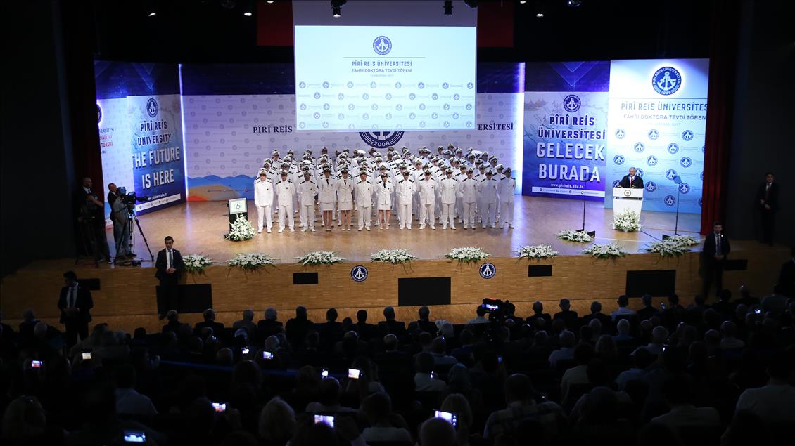 Piri Reis Üniversitesi Fahri Doktora Tevcih ve Mezuniyet Töreni