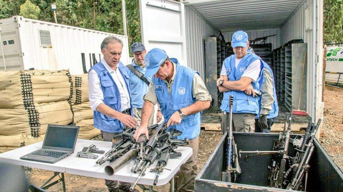Colombia’s FARC rebels disarm