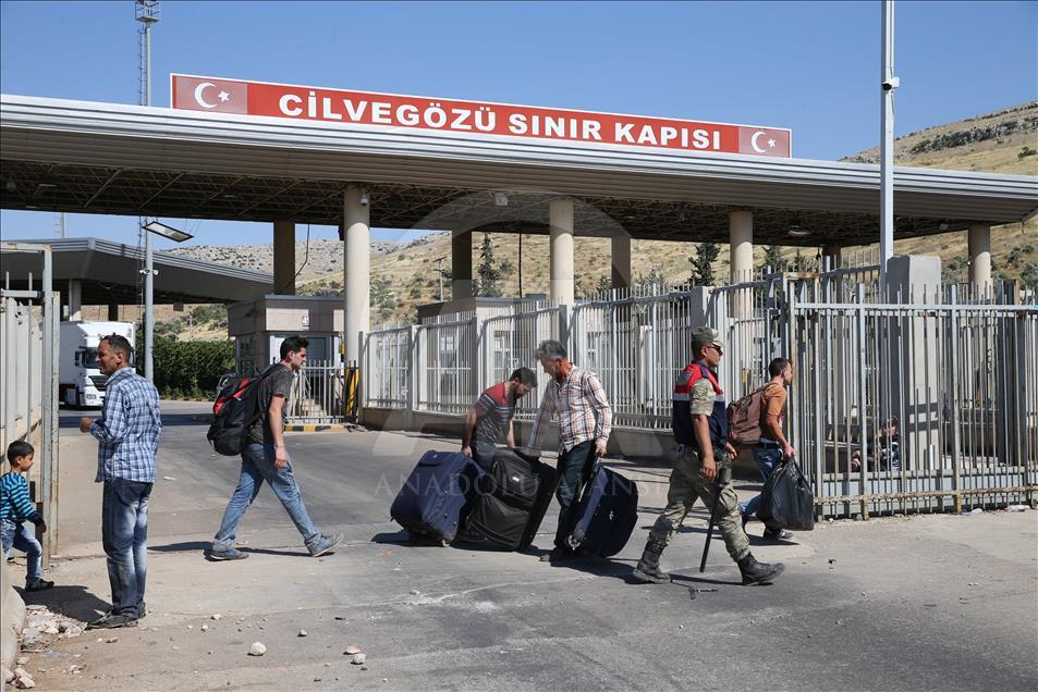 Cilvegözü Sınır Kapısı'nda ramazan geçişleri