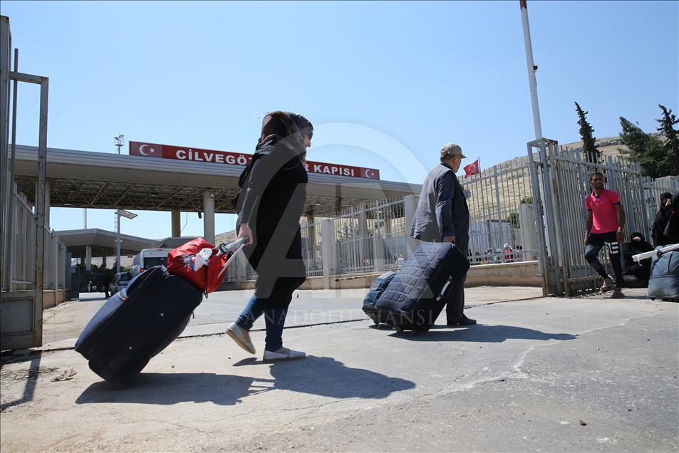 Cilvegözü Sınır Kapısı'nda ramazan geçişleri