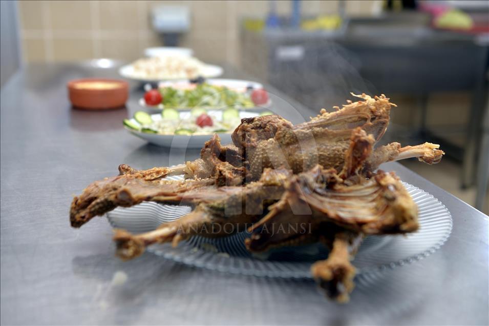 Kars ve Ardahan'ın ramazan menüsü: Kaz eti