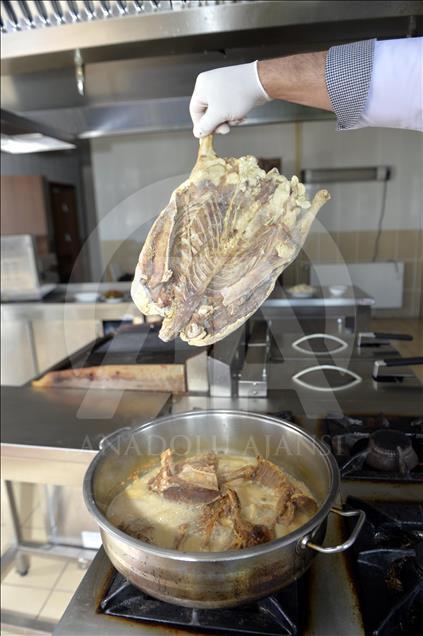 Kars ve Ardahan'ın ramazan menüsü: Kaz eti