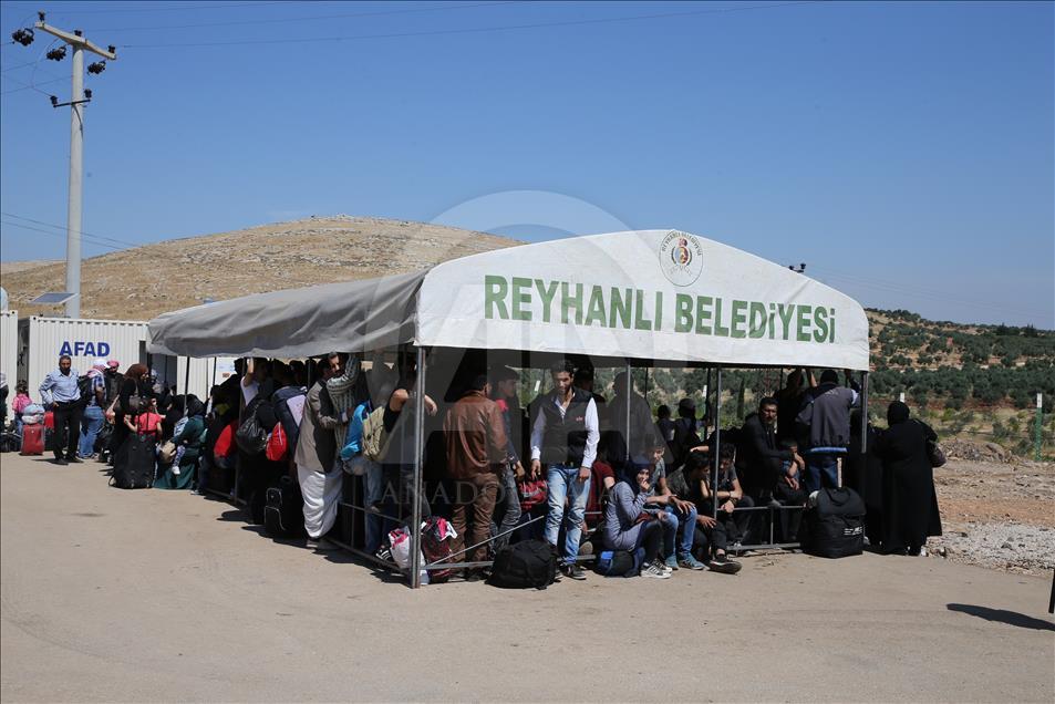 Cilvegözü Sınır Kapısı'nda ramazan geçişleri