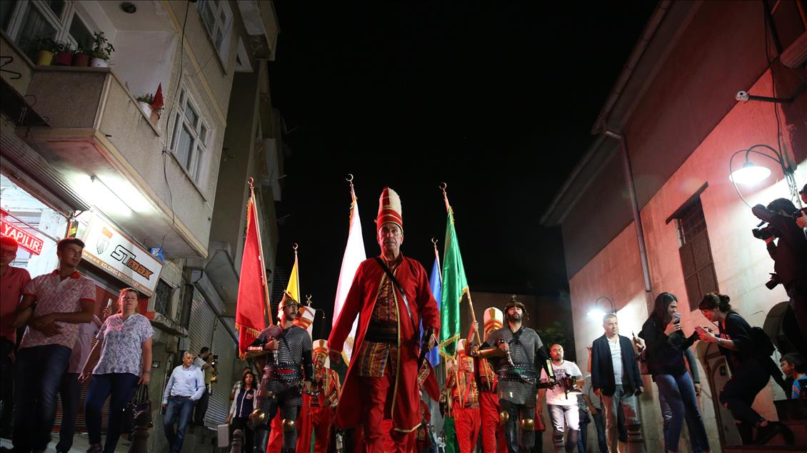 Gaziantep'te "Baklava Alayı" geleneği canlandırıldı