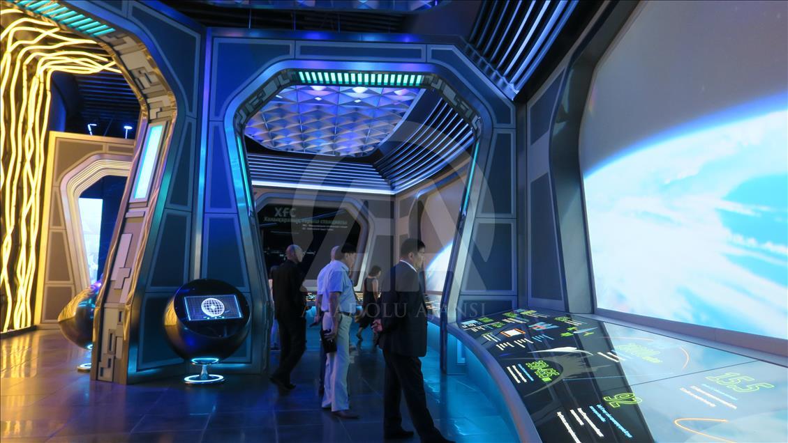 Astana EXPO 2017 Fuarında Kazakistan'ın standına büyük ilgi