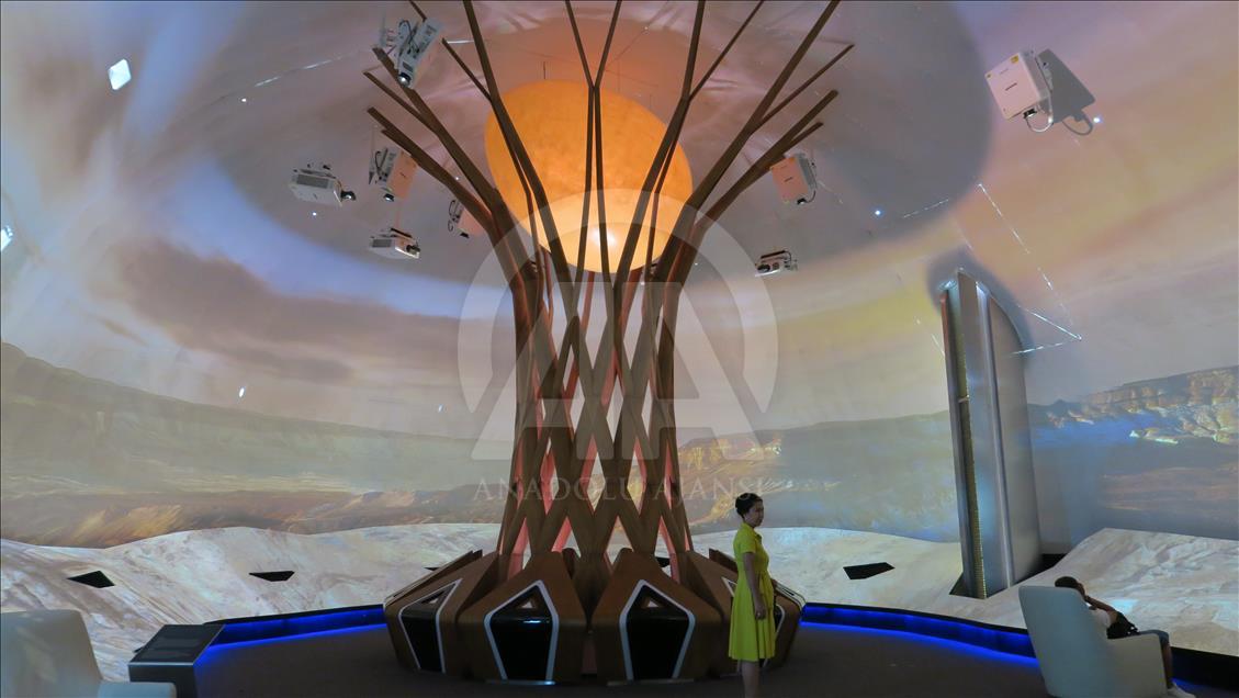 Astana EXPO 2017 Fuarında Kazakistan'ın standına büyük ilgi