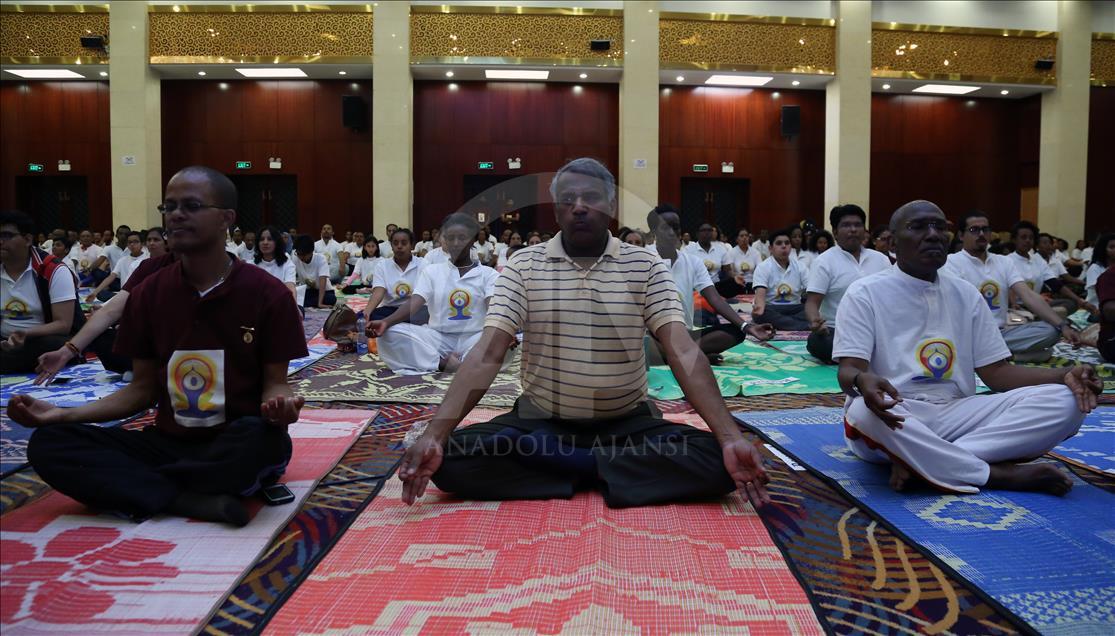 Etiyopya'da "3. Uluslararası Yoga Günü"