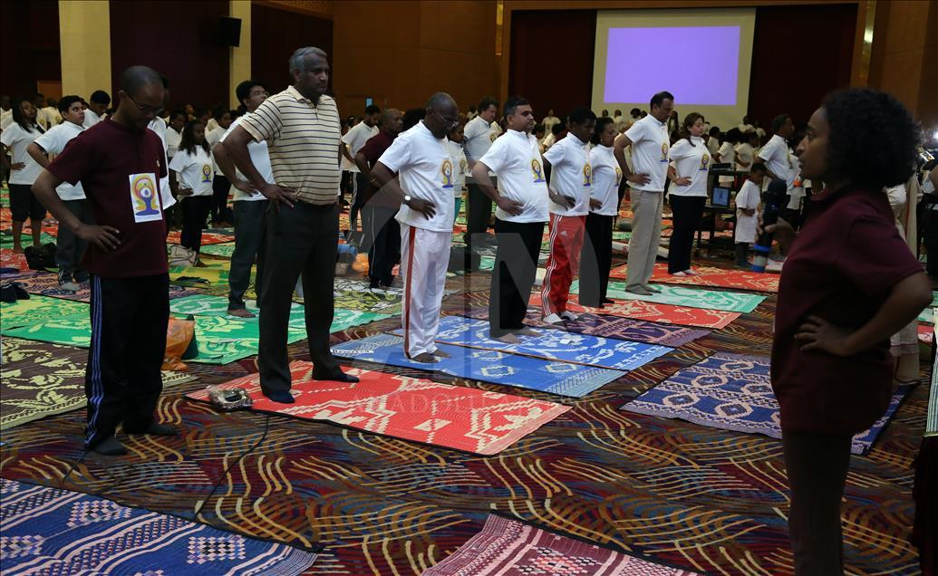 Etiyopya'da "3. Uluslararası Yoga Günü"