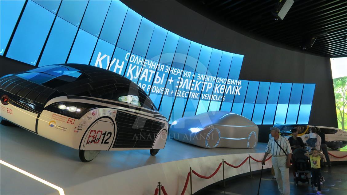 Astana EXPO 2017 Fuarında Kazakistan'ın standına büyük ilgi