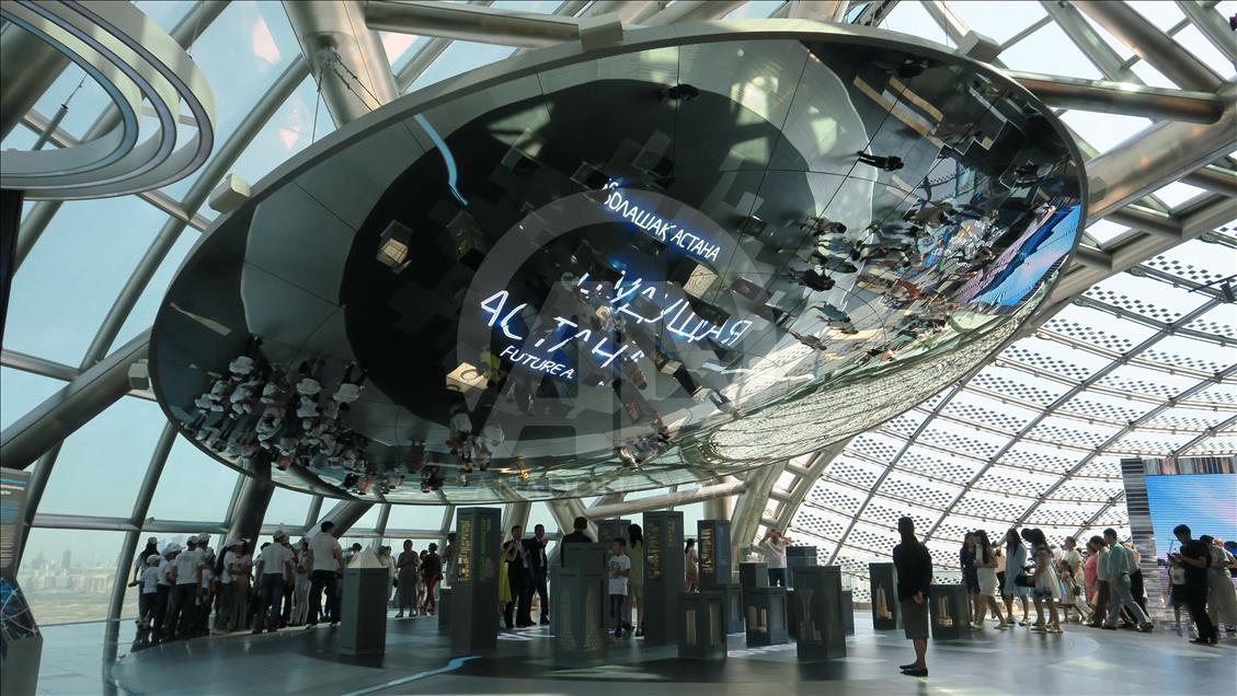 Astana EXPO 2017 Fuarında Kazakistan'ın standına büyük ilgi