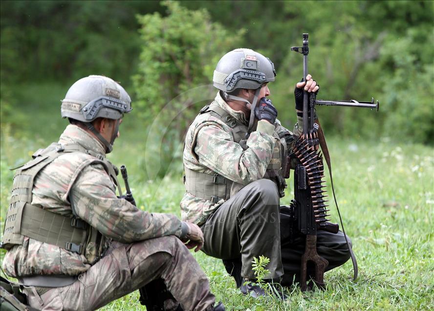 Erzurum'da terör operasyonu