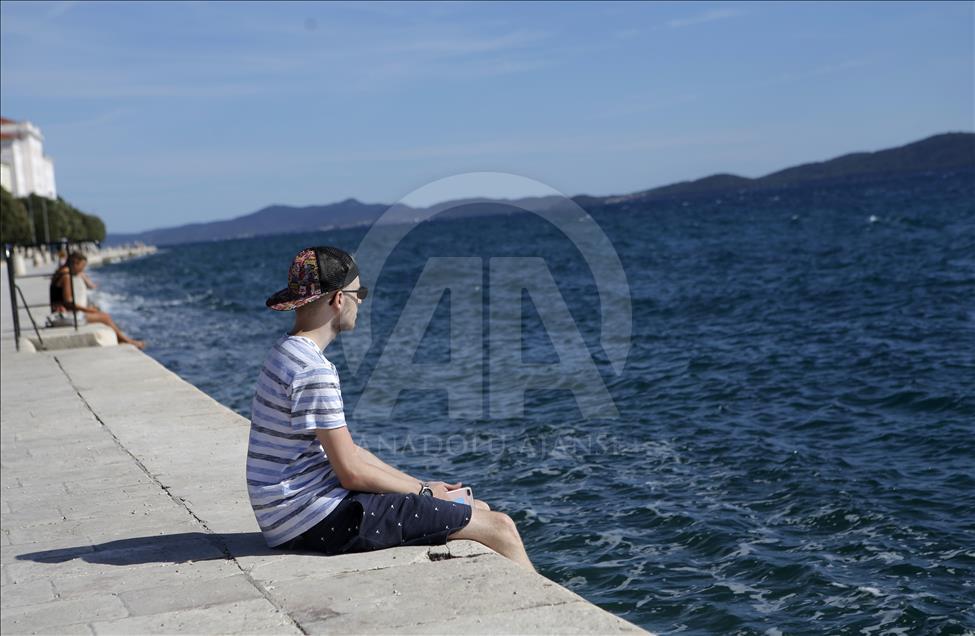 Denizin şarkılar söylediği Adriyatik şehri: Zadar