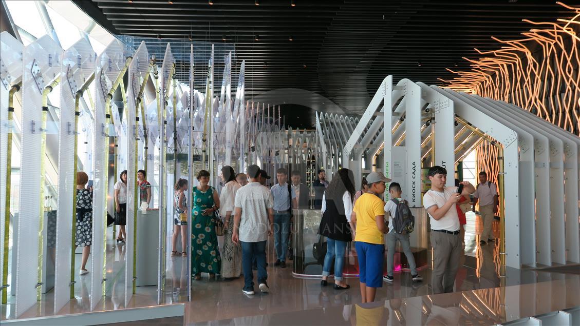 Astana EXPO 2017 Fuarında Kazakistan'ın standına büyük ilgi