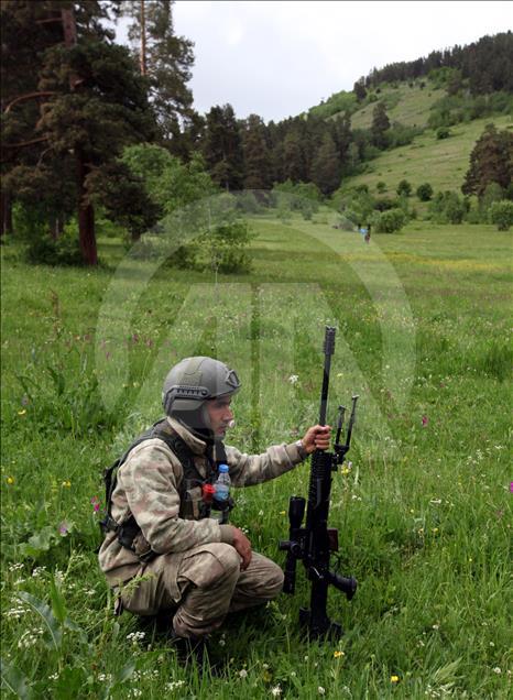Erzurum'da terör operasyonu