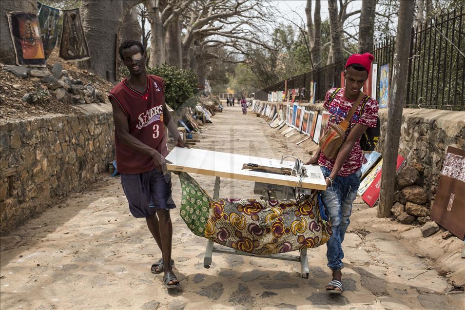 Senegal'de bir Fransız kenti; Saint-Louis