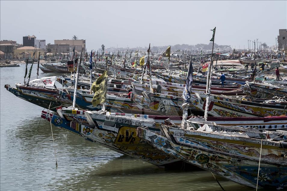 Senegal'de bir Fransız kenti; Saint-Louis