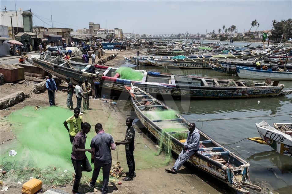Senegal'de bir Fransız kenti; Saint-Louis