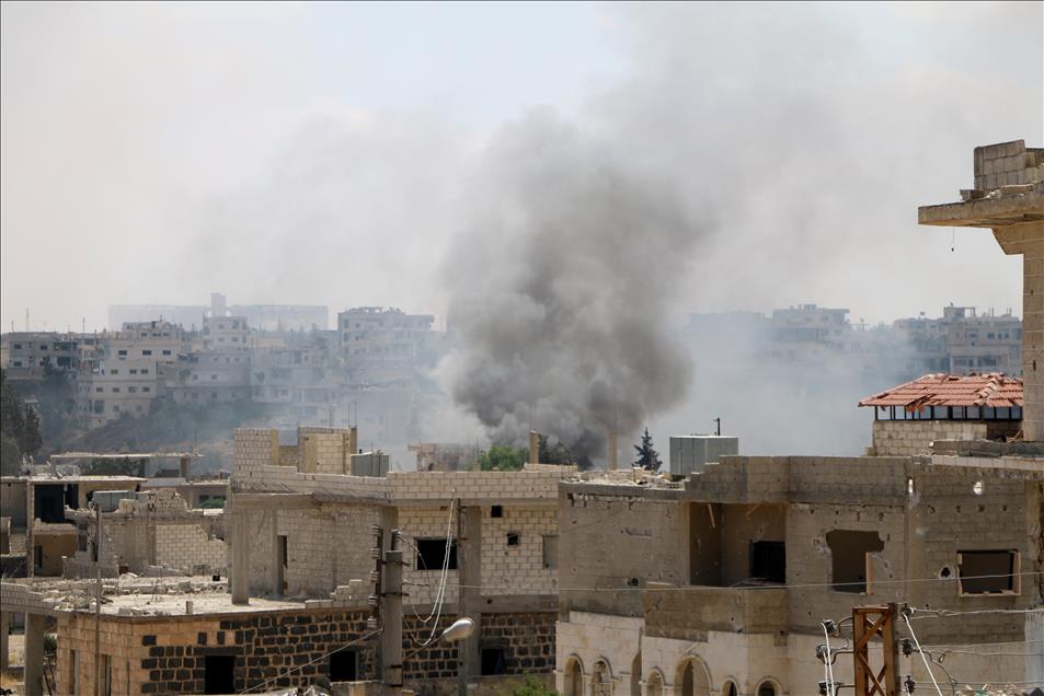Assad regime hits opposition-controlled areas in Daraa