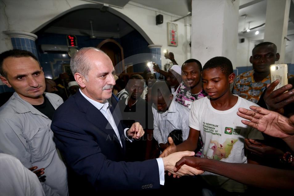 Başbakan Yardımcısı Kurtulmuş, Kongo'da
