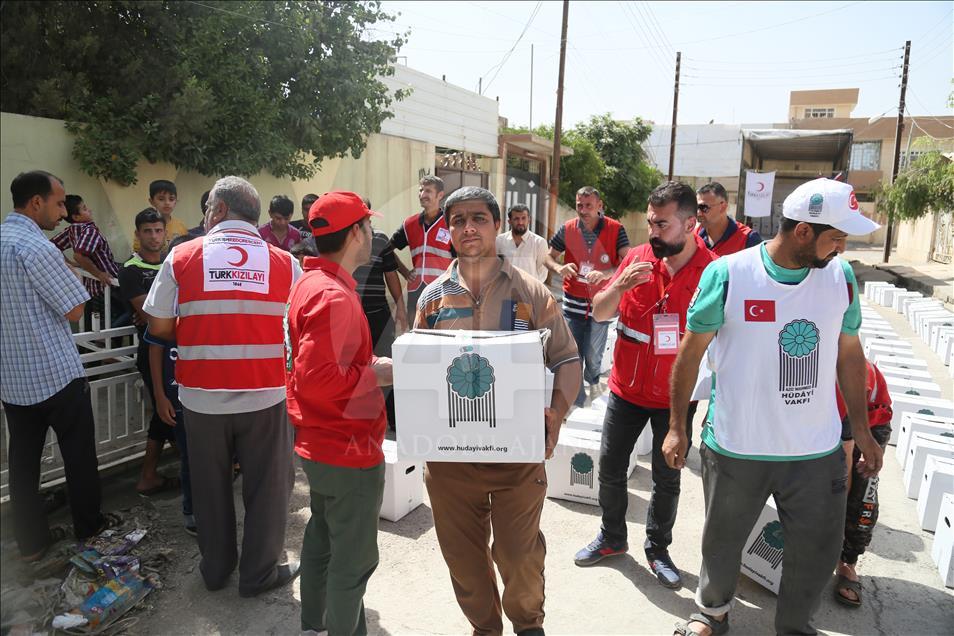 Türk Kızılayının Irak'taki yardım faaliyetleri
