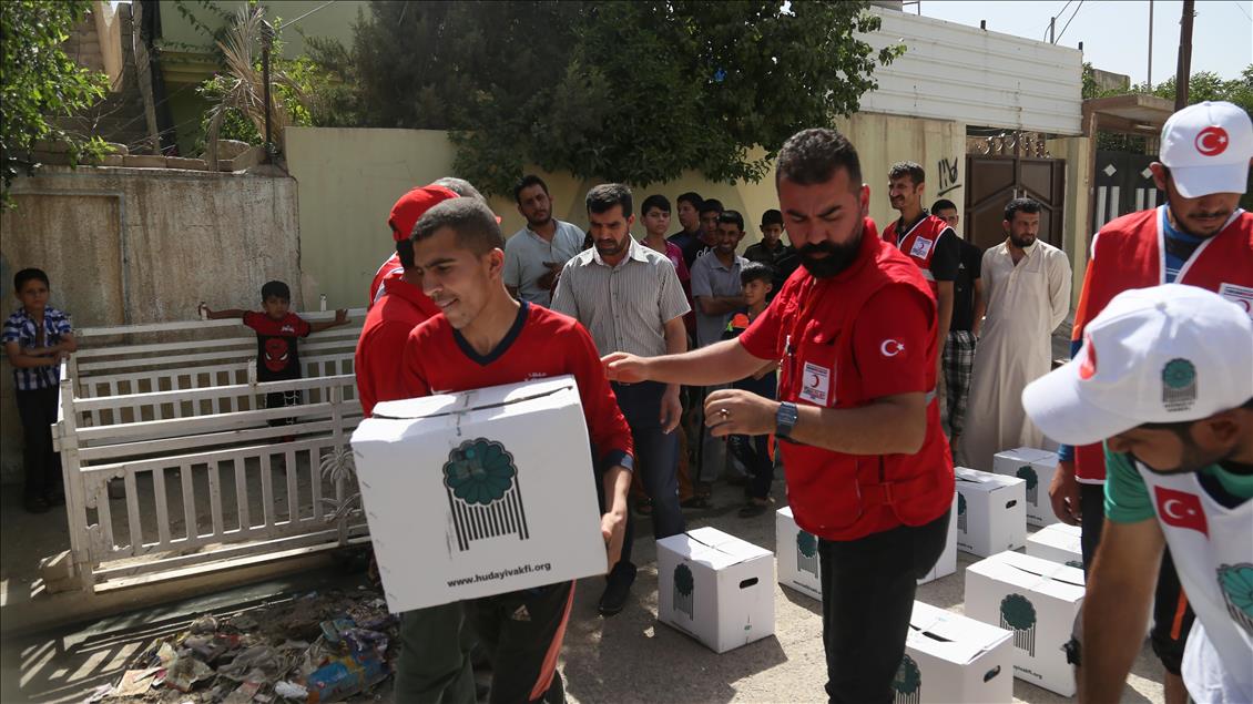 Türk Kızılayının Irak'taki yardım faaliyetleri
