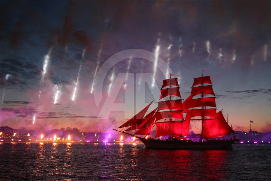 Scarlet Sails in Saint-Petersburg