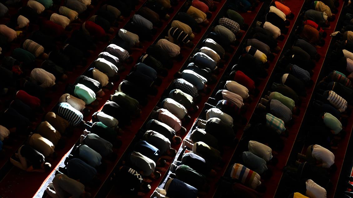 برگزاری نماز عید فطر در آنکارا 