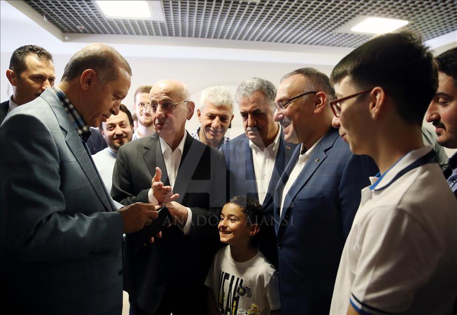 Cumhurbaşkanı Erdoğan, bayram namazı sonrası konuştu