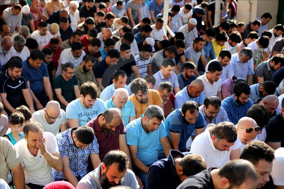 اقامه نماز عید فطر در جمهوری آذربایجان