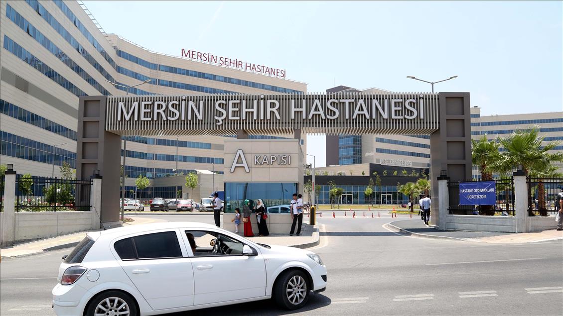 Mersin Şehir Hastanesi'ne 3 ayda yaklaşık 600 bin hasta