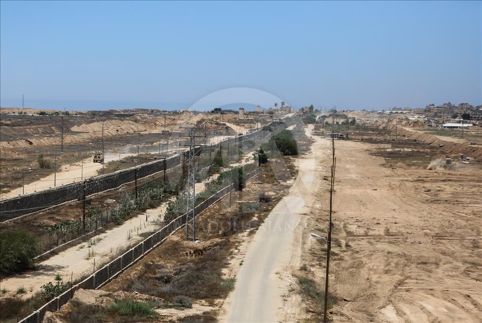 Mısır-Gazze Şeridi sınırına tampon bölge