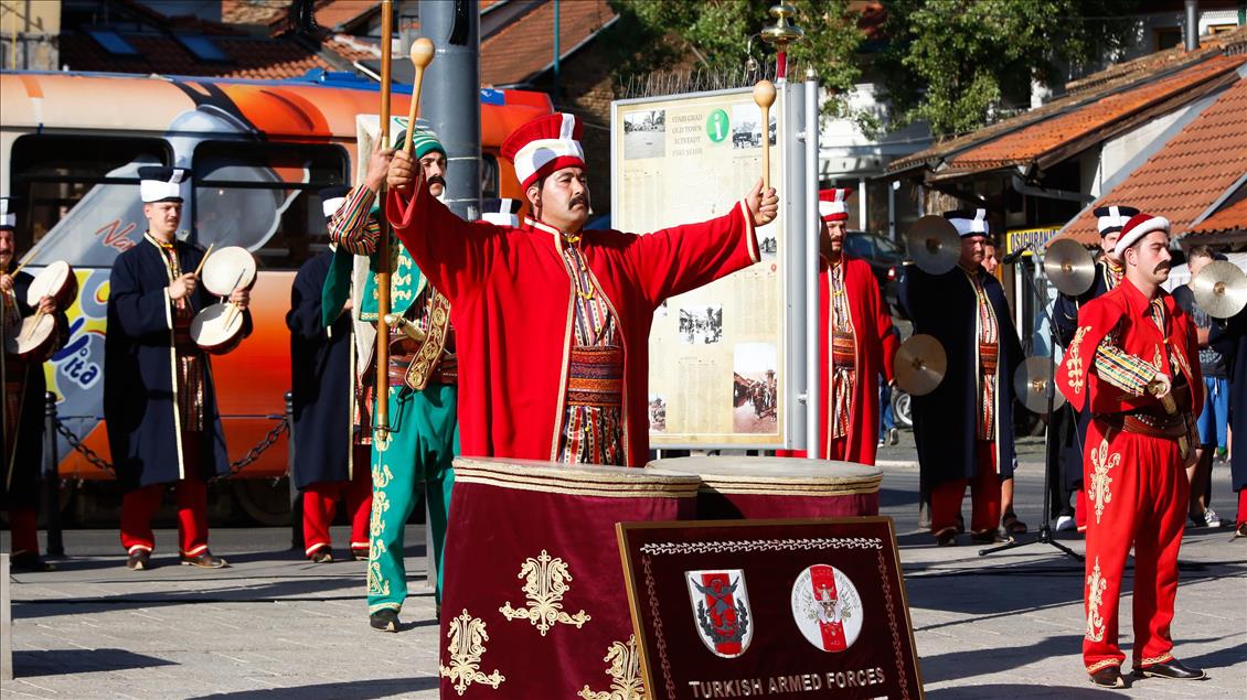 TSK Mehteran Bölüğünden Saraybosna'da açık hava konseri